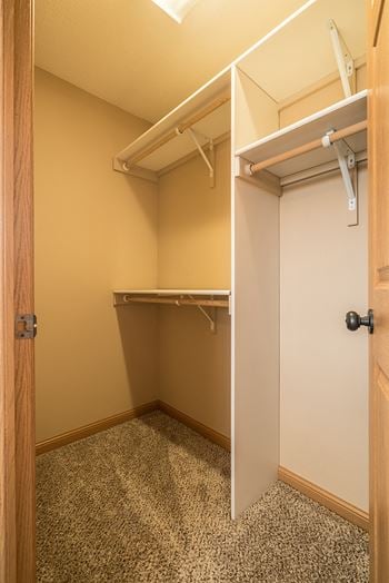 Interiors-grand legacy apartment closet with lots of storage space in omaha nebraska